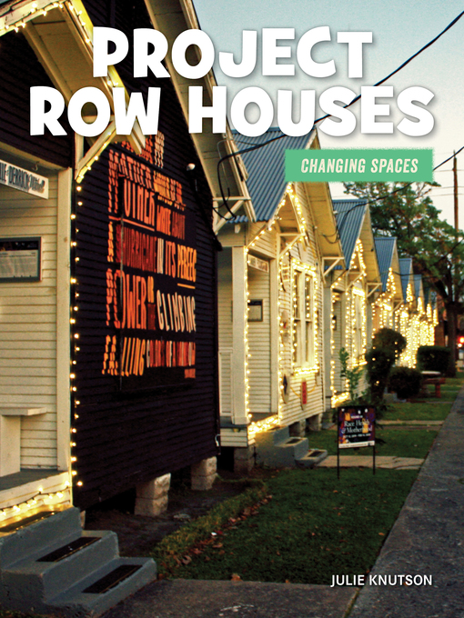 Title details for Project Row Houses by Julie Knutson - Available